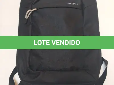 LOTE 203 - 01 MOCHILA NA COR PRETA . (NO ESTADO) ATENÇÃO! FAZER A VISITAÇÃO ANTES DE ARREMATAR, NÃO SABEMOS SE FUNCIONA. LEILÃO NÃO TEM GARANTIA E NEM DEVOLUÇÃO, SUJEITO A POSSÍVEIS AVARIAS VISÍVEIS/OCULTAS E/OU AUSÊNCIA DE COMPONENTES.