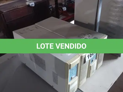 LOTE 160 - 02 NOBREAKS. (NO ESTADO) ATENÇÃO! FAZER A VISITAÇÃO ANTES DE ARREMATAR, NÃO SABEMOS SE FUNCIONA. LEILÃO NÃO TEM GARANTIA E NEM DEVOLUÇÃO, SUJEITO A POSSÍVEIS AVARIAS VISÍVEIS/OCULTAS E/OU AUSÊNCIA DE COMPONENTES.