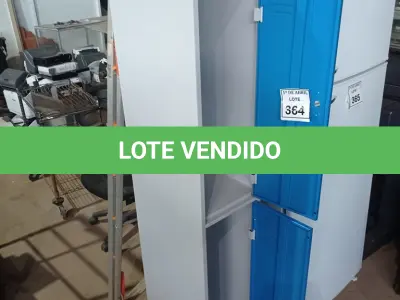 LOTE 364 - 01 ROUPEIRO EM AÇO 02 PORTAS. (NO ESTADO) ATENÇÃO! FAZER A VISITAÇÃO ANTES DE ARREMATAR, NÃO SABEMOS SE FUNCIONA. LEILÃO NÃO TEM GARANTIA E NEM DEVOLUÇÃO, SUJEITO A POSSÍVEIS AVARIAS VISÍVEIS/OCULTAS E/OU AUSÊNCIA DE COMPONENTES.