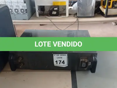 LOTE 174 - 01 RACK DE TOMADAS. (NO ESTADO) ATENÇÃO! FAZER A VISITAÇÃO ANTES DE ARREMATAR, NÃO SABEMOS SE FUNCIONA. LEILÃO NÃO TEM GARANTIA E NEM DEVOLUÇÃO, SUJEITO A POSSÍVEIS AVARIAS VISÍVEIS/OCULTAS E/OU AUSÊNCIA DE COMPONENTES.