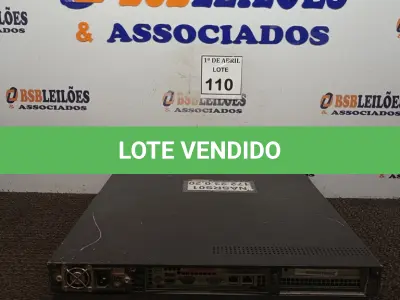 LOTE 110 - 01 SERVIDOR.  (NO ESTADO) ATENÇÃO! FAZER A VISITAÇÃO ANTES DE ARREMATAR, NÃO SABEMOS SE FUNCIONA. LEILÃO NÃO TEM GARANTIA E NEM DEVOLUÇÃO, SUJEITO A POSSÍVEIS AVARIAS VISÍVEIS/OCULTAS E/OU AUSÊNCIA DE COMPONENTES.