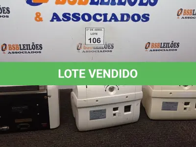 LOTE 106 - 03 CONTADORAS DE CÉDULAS. (NO ESTADO) ATENÇÃO! FAZER A VISITAÇÃO ANTES DE ARREMATAR, NÃO SABEMOS SE FUNCIONA. LEILÃO NÃO TEM GARANTIA E NEM DEVOLUÇÃO, SUJEITO A POSSÍVEIS AVARIAS VISÍVEIS/OCULTAS E/OU AUSÊNCIA DE COMPONENTES.
