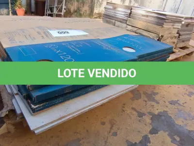 LOTE 009 - 14 CAIXAS DE PORCELANATOS 60CM X1,20CM ST REMY CREMA APROXIMADAMENTE 21,60M² (NO ESTADO)
