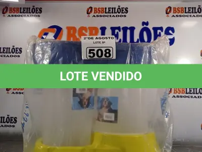 LOTE 508 - 02 COMEDOUROS PARA PET. (NOVO) (NO ESTADO) ATENÇÃO! FAZER A VISITAÇÃO ANTES DE ARREMATAR, NÃO SABEMOS SE FUNCIONA. LEILÃO NÃO TEM GARANTIA E NEM DEVOLUÇÃO, SUJEITO A POSSÍVEIS AVARIAS VISÍVEIS/OCULTAS E/OU AUSÊNCIA DE COMPONENTES).