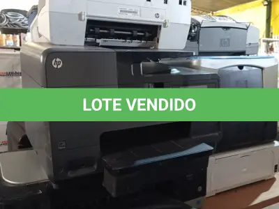 LOTE 516 - 10 IMPRESSORAS MARCAS E MODELOS DIVERSOS PARA RETIRADA DE PEÇAS. (NO ESTADO) ATENÇÃO! FAZER A VISITAÇÃO ANTES DE ARREMATAR, NÃO SABEMOS SE FUNCIONA. LEILÃO NÃO TEM GARANTIA E NEM DEVOLUÇÃO, SUJEITO A POSSÍVEIS AVARIAS VISÍVEIS/OCULTAS E/OU AUSÊNCIA DE COMPONENTES.