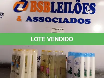 LOTE 120 - 06 FRASCOS DE SHAMPOO PANTENE PRO-V MICELAR PURIFICA E HIDRATA 200ML, 06 FRASCOS DE CONDICIONADOR PANTENE PRO-V BRILHO EXTREMO 175ML E 06 FRASCOS DE SHAMPOO HEAD&SHOUDERS ANTICOCEIRA 200ML. (NO ESTADO) ATENÇÃO! FAZER A VISITAÇÃO ANTES DE ARREMATAR, NÃO SABEMOS SE FUNCIONA. LEILÃO NÃO TEM GARANTIA E NEM DEVOLUÇÃO, SUJEITO A POSSÍVEIS AVARIAS VISÍVEIS/OCULTAS E/OU AUSÊNCIA DE COMPONENTES.