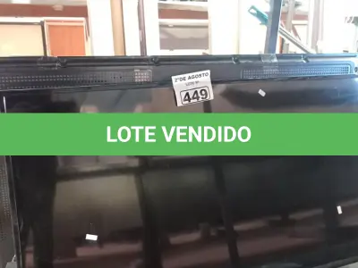 LOTE 449 - 02 TV’S MARCAS E MODELOS DIVERSOS PARA RETIRADA DE PEÇAS. (NO ESTADO) ATENÇÃO! FAZER A VISITAÇÃO ANTES DE ARREMATAR, NÃO SABEMOS SE FUNCIONA. LEILÃO NÃO TEM GARANTIA E NEM DEVOLUÇÃO, SUJEITO A POSSÍVEIS AVARIAS VISÍVEIS/OCULTAS E/OU AUSÊNCIA DE COMPONENTES).