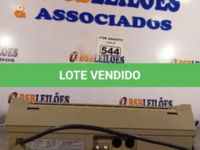 LOTE 544 - 01 PLOTTER PRINTER MPS 803. (NO ESTADO) ATENÇÃO! FAZER A VISITAÇÃO ANTES DE ARREMATAR, NÃO SABEMOS SE FUNCIONA. LEILÃO NÃO TEM GARANTIA E NEM DEVOLUÇÃO, SUJEITO A POSSÍVEIS AVARIAS VISÍVEIS/OCULTAS E/OU AUSÊNCIA DE COMPONENTES.