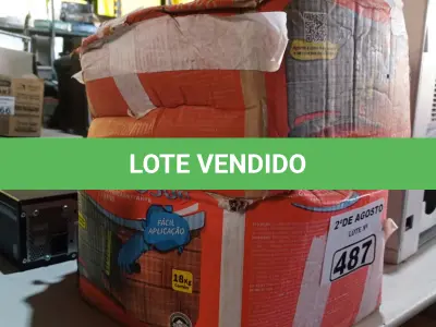 LOTE 487 - 02 CAIXAS DE DRYKOTEC 5500, REVESTIMENTO IMPERMEABILIZANTE FLEXÍVEL. (NO ESTADO) ATENÇÃO! FAZER A VISITAÇÃO ANTES DE ARREMATAR, NÃO SABEMOS SE FUNCIONA. LEILÃO NÃO TEM GARANTIA E NEM DEVOLUÇÃO, SUJEITO A POSSÍVEIS AVARIAS VISÍVEIS/OCULTAS E/OU AUSÊNCIA DE COMPONENTES).