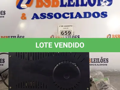 LOTE 659 - 01 NOBREAK MARCA MICROSOL 700VA. (NO ESTADO) ATENÇÃO! FAZER A VISITAÇÃO ANTES DE ARREMATAR, NÃO SABEMOS SE FUNCIONA. LEILÃO NÃO TEM GARANTIA E NEM DEVOLUÇÃO, SUJEITO A POSSÍVEIS AVARIAS VISÍVEIS/OCULTAS E/OU AUSÊNCIA DE COMPONENTES.