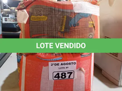 LOTE 487 - 02 CAIXAS DE DRYKOTEC 5500, REVESTIMENTO IMPERMEABILIZANTE FLEXÍVEL. (NO ESTADO) ATENÇÃO! FAZER A VISITAÇÃO ANTES DE ARREMATAR, NÃO SABEMOS SE FUNCIONA. LEILÃO NÃO TEM GARANTIA E NEM DEVOLUÇÃO, SUJEITO A POSSÍVEIS AVARIAS VISÍVEIS/OCULTAS E/OU AUSÊNCIA DE COMPONENTES).