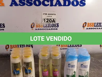 LOTE 120 - 06 FRASCOS DE SHAMPOO PANTENE PRO-V MICELAR PURIFICA E HIDRATA 200ML, 06 FRASCOS DE CONDICIONADOR PANTENE PRO-V BRILHO EXTREMO 175ML E 06 FRASCOS DE SHAMPOO HEAD&SHOUDERS ANTICOCEIRA 200ML. (NO ESTADO) ATENÇÃO! FAZER A VISITAÇÃO ANTES DE ARREMATAR, NÃO SABEMOS SE FUNCIONA. LEILÃO NÃO TEM GARANTIA E NEM DEVOLUÇÃO, SUJEITO A POSSÍVEIS AVARIAS VISÍVEIS/OCULTAS E/OU AUSÊNCIA DE COMPONENTES.
