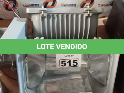LOTE 515 - 02 LUMINÁRIAS DE PÁTIO COM 02 REATORES DE USO EXTERNO PARA LÂMPADA VAPOR METÁLICO 150W. (NO ESTADO) ATENÇÃO! FAZER A VISITAÇÃO ANTES DE ARREMATAR, NÃO SABEMOS SE FUNCIONA. LEILÃO NÃO TEM GARANTIA E NEM DEVOLUÇÃO, SUJEITO A POSSÍVEIS AVARIAS VISÍVEIS/OCULTAS E/OU AUSÊNCIA DE COMPONENTES).
