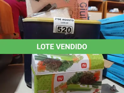 LOTE 520 - 01 LOTE COM UTENSÍLIOS DIVERSOS. (NO ESTADO) ATENÇÃO! FAZER A VISITAÇÃO ANTES DE ARREMATAR, NÃO SABEMOS SE FUNCIONA. LEILÃO NÃO TEM GARANTIA E NEM DEVOLUÇÃO, SUJEITO A POSSÍVEIS AVARIAS VISÍVEIS/OCULTAS E/OU AUSÊNCIA DE COMPONENTES.