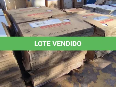 LOTE 023 - 20 CAIXAS DE REVESTIMENTO BRANCO 35,2CM X 59CM  APROXIMADAMENTE 25,92M²(NO ESTADO)