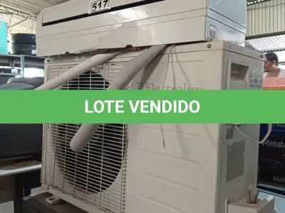LOTE 517 - 01 AR CONDICIONADO MARCA ELECTROLUX 9000BTU. (NO ESTADO) ATENÇÃO! FAZER A VISITAÇÃO ANTES DE ARREMATAR, NÃO SABEMOS SE FUNCIONA. LEILÃO NÃO TEM GARANTIA E NEM DEVOLUÇÃO, SUJEITO A POSSÍVEIS AVARIAS VISÍVEIS/OCULTAS E/OU AUSÊNCIA DE COMPONENTES.
