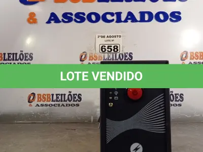 LOTE 658 - 01 NOBREAK MARCA MICROSOL 700VA. (NO ESTADO) ATENÇÃO! FAZER A VISITAÇÃO ANTES DE ARREMATAR, NÃO SABEMOS SE FUNCIONA. LEILÃO NÃO TEM GARANTIA E NEM DEVOLUÇÃO, SUJEITO A POSSÍVEIS AVARIAS VISÍVEIS/OCULTAS E/OU AUSÊNCIA DE COMPONENTES.