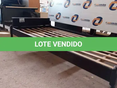 LOTE 676 - 01 CAMA DE SOLTEIRO EM IMBUIA DO POLO MADEIREIRO DO RIO GRANDE DO SUL.  (NO ESTADO) ATENÇÃO! FAZER A VISITAÇÃO ANTES DE ARREMATAR, NÃO SABEMOS SE FUNCIONA. LEILÃO NÃO TEM GARANTIA E NEM DEVOLUÇÃO, SUJEITO A POSSÍVEIS AVARIAS VISÍVEIS/OCULTAS E/OU AUSÊNCIA DE COMPONENTES.