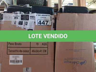 LOTE 447 - 01 LOTE COM GRANDE QUANTIDADE DE TECLADOS PARA PC MARCAS E MODELOS DIVERSOS. (NO ESTADO) ATENÇÃO! FAZER A VISITAÇÃO ANTES DE ARREMATAR, NÃO SABEMOS SE FUNCIONA. LEILÃO NÃO TEM GARANTIA E NEM DEVOLUÇÃO, SUJEITO A POSSÍVEIS AVARIAS VISÍVEIS/OCULTAS E/OU AUSÊNCIA DE COMPONENTES).