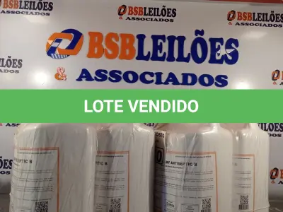 LOTE 440 - 20 LITROS DE SABONETE DE ESPUMA ANTISSÉPTICO. (NO ESTADO) ATENÇÃO! FAZER A VISITAÇÃO ANTES DE ARREMATAR, NÃO SABEMOS SE FUNCIONA. LEILÃO NÃO TEM GARANTIA E NEM DEVOLUÇÃO, SUJEITO A POSSÍVEIS AVARIAS VISÍVEIS/OCULTAS E/OU AUSÊNCIA DE COMPONENTES).
