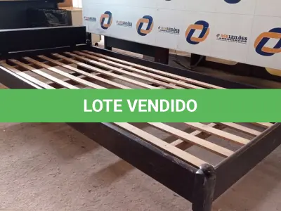LOTE 674 - 01 CAMA DE SOLTEIRO EM IMBUIA DO POLO MADEIREIRO DO RIO GRANDE DO SUL.  (NO ESTADO) ATENÇÃO! FAZER A VISITAÇÃO ANTES DE ARREMATAR, NÃO SABEMOS SE FUNCIONA. LEILÃO NÃO TEM GARANTIA E NEM DEVOLUÇÃO, SUJEITO A POSSÍVEIS AVARIAS VISÍVEIS/OCULTAS E/OU AUSÊNCIA DE COMPONENTES.