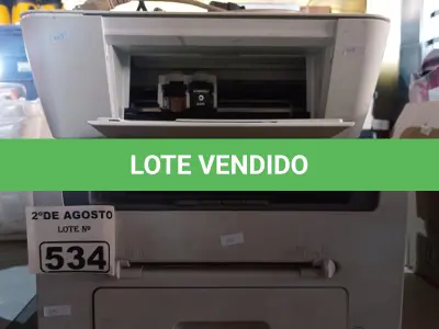 LOTE 534 - 02 IMPRESSORAS SENDO 01 HP DESKJET 1516 E 01 SAMSUNG SCX-4200.  (NO ESTADO) ATENÇÃO! FAZER A VISITAÇÃO ANTES DE ARREMATAR, NÃO SABEMOS SE FUNCIONA. LEILÃO NÃO TEM GARANTIA E NEM DEVOLUÇÃO, SUJEITO A POSSÍVEIS AVARIAS VISÍVEIS/OCULTAS E/OU AUSÊNCIA DE COMPONENTES.