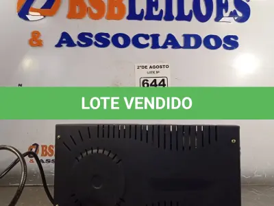 LOTE 644 - 01 NOBREAK MARCA MICROSOL 700VA. (NO ESTADO) ATENÇÃO! FAZER A VISITAÇÃO ANTES DE ARREMATAR, NÃO SABEMOS SE FUNCIONA. LEILÃO NÃO TEM GARANTIA E NEM DEVOLUÇÃO, SUJEITO A POSSÍVEIS AVARIAS VISÍVEIS/OCULTAS E/OU AUSÊNCIA DE COMPONENTES.