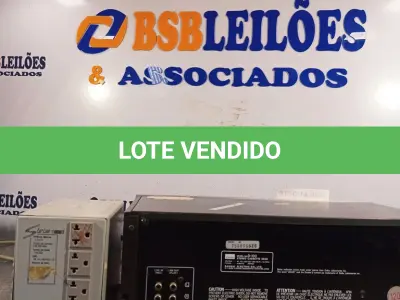LOTE 546 - 01 STÉREO CASSETE DECK MODELO D-100 MARCA SANSUI. (NO ESTADO) ATENÇÃO! FAZER A VISITAÇÃO ANTES DE ARREMATAR, NÃO SABEMOS SE FUNCIONA. LEILÃO NÃO TEM GARANTIA E NEM DEVOLUÇÃO, SUJEITO A POSSÍVEIS AVARIAS VISÍVEIS/OCULTAS E/OU AUSÊNCIA DE COMPONENTES.