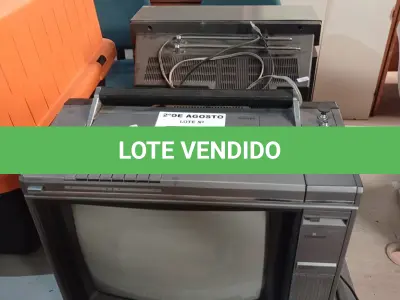 LOTE 510 - 02 TVS DE TUBO. (NO ESTADO) ATENÇÃO! FAZER A VISITAÇÃO ANTES DE ARREMATAR, NÃO SABEMOS SE FUNCIONA. LEILÃO NÃO TEM GARANTIA E NEM DEVOLUÇÃO, SUJEITO A POSSÍVEIS AVARIAS VISÍVEIS/OCULTAS E/OU AUSÊNCIA DE COMPONENTES.