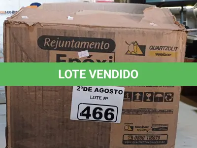 LOTE 466 - 04 KIT’S DE REJUNTAMENTO EPÓXI QUARTZOLIT.  (NO ESTADO) ATENÇÃO! FAZER A VISITAÇÃO ANTES DE ARREMATAR, NÃO SABEMOS SE FUNCIONA. LEILÃO NÃO TEM GARANTIA E NEM DEVOLUÇÃO, SUJEITO A POSSÍVEIS AVARIAS VISÍVEIS/OCULTAS E/OU AUSÊNCIA DE COMPONENTES).