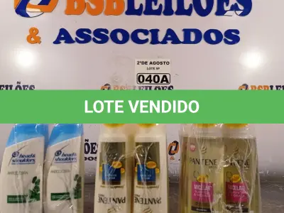 LOTE 040 - 06 FRASCOS DE SHAMPOO PANTENE PRO-V MICELAR PURIFICA E HIDRATA 200ML, 06 FRASCOS DE CONDICIONADOR PANTENE PRO-V BRILHO EXTREMO 175ML E 06 FRASCOS DE SHAMPOO HEAD&SHOUDERS ANTICOCEIRA 200ML. (NO ESTADO) ATENÇÃO! FAZER A VISITAÇÃO ANTES DE ARREMATAR, NÃO SABEMOS SE FUNCIONA. LEILÃO NÃO TEM GARANTIA E NEM DEVOLUÇÃO, SUJEITO A POSSÍVEIS AVARIAS VISÍVEIS/OCULTAS E/OU AUSÊNCIA DE COMPONENTES.