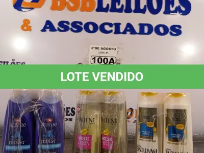 LOTE 100 - 06 FRASCOS DE SHAMPOO PANTENE PRO-V MICELAR PURIFICA E HIDRATA 200ML, 06 FRASCOS DE CONDICIONADOR PANTENE PRO-V BRILHO EXTREMO 175ML E 06 FRASCOS DE CONDICIONADOR AUSSIE 180ML. (NO ESTADO) ATENÇÃO! FAZER A VISITAÇÃO ANTES DE ARREMATAR, NÃO SABEMOS SE FUNCIONA. LEILÃO NÃO TEM GARANTIA E NEM DEVOLUÇÃO, SUJEITO A POSSÍVEIS AVARIAS VISÍVEIS/OCULTAS E/OU AUSÊNCIA DE COMPONENTES.