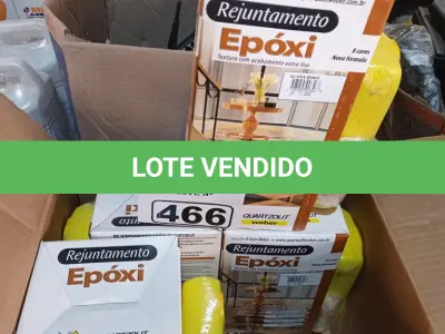 LOTE 466 - 04 KIT’S DE REJUNTAMENTO EPÓXI QUARTZOLIT.  (NO ESTADO) ATENÇÃO! FAZER A VISITAÇÃO ANTES DE ARREMATAR, NÃO SABEMOS SE FUNCIONA. LEILÃO NÃO TEM GARANTIA E NEM DEVOLUÇÃO, SUJEITO A POSSÍVEIS AVARIAS VISÍVEIS/OCULTAS E/OU AUSÊNCIA DE COMPONENTES).
