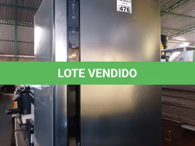 LOTE 476 - 01 GELADEIRA MARCA PANASONIC 220V. (NO ESTADO) ATENÇÃO! FAZER A VISITAÇÃO ANTES DE ARREMATAR, NÃO SABEMOS SE FUNCIONA. LEILÃO NÃO TEM GARANTIA E NEM DEVOLUÇÃO, SUJEITO A POSSÍVEIS AVARIAS VISÍVEIS/OCULTAS E/OU AUSÊNCIA DE COMPONENTES).