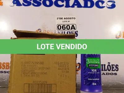 LOTE 060 - 06 FRASCOS DE DEEP CONDITIONER AUSSIE 236ML. (NO ESTADO) ATENÇÃO! FAZER A VISITAÇÃO ANTES DE ARREMATAR, NÃO SABEMOS SE FUNCIONA. LEILÃO NÃO TEM GARANTIA E NEM DEVOLUÇÃO, SUJEITO A POSSÍVEIS AVARIAS VISÍVEIS/OCULTAS E/OU AUSÊNCIA DE COMPONENTES.