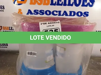 LOTE 535 - 02 COMEDOUROS PARA PET. (NOVO) (NO ESTADO) ATENÇÃO! FAZER A VISITAÇÃO ANTES DE ARREMATAR, NÃO SABEMOS SE FUNCIONA. LEILÃO NÃO TEM GARANTIA E NEM DEVOLUÇÃO, SUJEITO A POSSÍVEIS AVARIAS VISÍVEIS/OCULTAS E/OU AUSÊNCIA DE COMPONENTES).