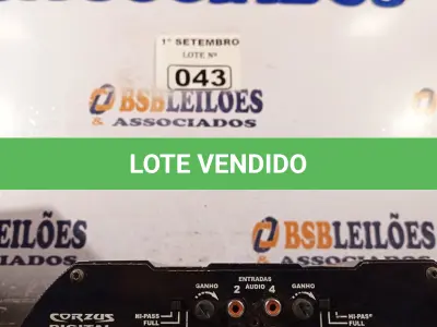 LOTE 043 - 01 MODULO CORSUS 404. (NO ESTADO) ATENÇÃO! FAZER A VISITAÇÃO ANTES DE ARREMATAR, NÃO SABEMOS SE FUNCIONA. LEILÃO NÃO TEM GARANTIA E NEM DEVOLUÇÃO, SUJEITO A POSSÍVEIS AVARIAS VISÍVEIS/OCULTAS E/OU AUSÊNCIA DE COMPONENTES.