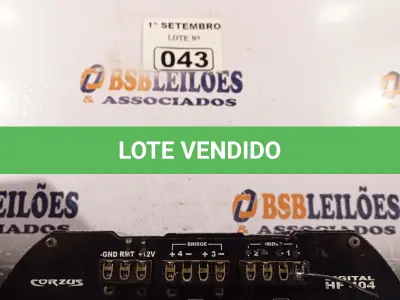 LOTE 043 - 01 MODULO CORSUS 404. (NO ESTADO) ATENÇÃO! FAZER A VISITAÇÃO ANTES DE ARREMATAR, NÃO SABEMOS SE FUNCIONA. LEILÃO NÃO TEM GARANTIA E NEM DEVOLUÇÃO, SUJEITO A POSSÍVEIS AVARIAS VISÍVEIS/OCULTAS E/OU AUSÊNCIA DE COMPONENTES.