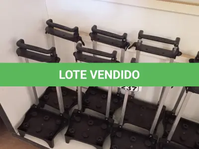 LOTE 237 - 10 CARRINHOS PARA TRANSPORTE DE MOCHILAS. (NO ESTADO) ATENÇÃO! FAZER A VISITAÇÃO ANTES DE ARREMATAR, NÃO SABEMOS SE FUNCIONA. LEILÃO NÃO TEM GARANTIA E NEM DEVOLUÇÃO, SUJEITO A POSSÍVEIS AVARIAS VISÍVEIS/OCULTAS E/OU AUSÊNCIA DE COMPONENTES.