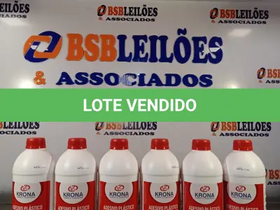 LOTE 219 - 06 TUBOS DE ADESIVO PLÁSTICO PARA TUBOS E CONEXÕES DE PVC RÍGIDO LINHA ÁGUA FRIA 850G. (NO ESTADO) ATENÇÃO! FAZER A VISITAÇÃO ANTES DE ARREMATAR, NÃO SABEMOS SE FUNCIONA. LEILÃO NÃO TEM GARANTIA E NEM DEVOLUÇÃO, SUJEITO A POSSÍVEIS AVARIAS VISÍVEIS/OCULTAS E/OU AUSÊNCIA DE COMPONENTES.
