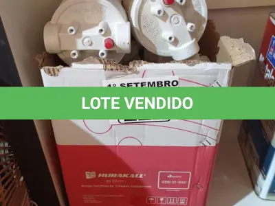 LOTE 222 - 08 FILTROS PARA CAIXA D’AGUA TIPO CAVALETE. (NO ESTADO) ATENÇÃO! FAZER A VISITAÇÃO ANTES DE ARREMATAR, NÃO SABEMOS SE FUNCIONA. LEILÃO NÃO TEM GARANTIA E NEM DEVOLUÇÃO, SUJEITO A POSSÍVEIS AVARIAS VISÍVEIS/OCULTAS E/OU AUSÊNCIA DE COMPONENTES.
