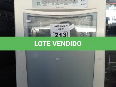 LOTE 213 - 01 LAVA LOUÇAS MARCA BRASTEMP. (NO ESTADO) ATENÇÃO! FAZER A VISITAÇÃO ANTES DE ARREMATAR, NÃO SABEMOS SE FUNCIONA. LEILÃO NÃO TEM GARANTIA E NEM DEVOLUÇÃO, SUJEITO A POSSÍVEIS AVARIAS VISÍVEIS/OCULTAS E/OU AUSÊNCIA DE COMPONENTES.