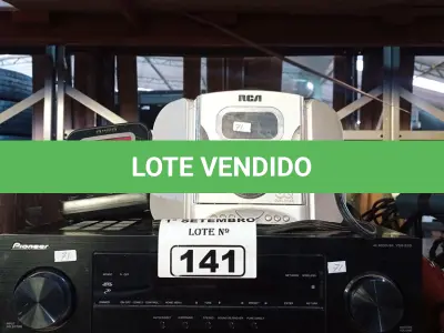 LOTE 141 - 02 RÁDIOS RELÓGIO, 01 APARELHO ACOUSTIC RESEARCB E 01 RECEIVER MARCA PIONNER. (NO ESTADO) ATENÇÃO! FAZER A VISITAÇÃO ANTES DE ARREMATAR, NÃO SABEMOS SE FUNCIONA. LEILÃO NÃO TEM GARANTIA E NEM DEVOLUÇÃO, SUJEITO A POSSÍVEIS AVARIAS VISÍVEIS/OCULTAS E/OU AUSÊNCIA DE COMPONENTES.