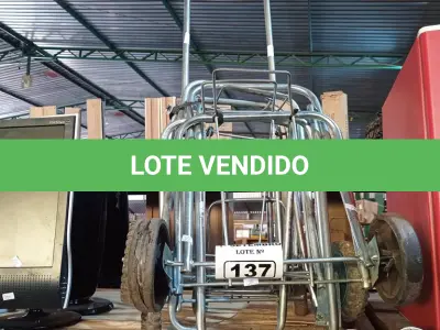 LOTE 137 - 03 CARRINHOS PARA TRANSPORTE DE CARGAS COM AVARIAS. (NO ESTADO) ATENÇÃO! FAZER A VISITAÇÃO ANTES DE ARREMATAR, NÃO SABEMOS SE FUNCIONA. LEILÃO NÃO TEM GARANTIA E NEM DEVOLUÇÃO, SUJEITO A POSSÍVEIS AVARIAS VISÍVEIS/OCULTAS E/OU AUSÊNCIA DE COMPONENTES.
