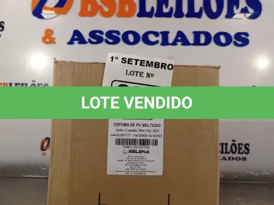 LOTE 229 - 12 TUBOS DE ESPUMA PU MULTIUSO TYTAN. (NO ESTADO) ATENÇÃO! FAZER A VISITAÇÃO ANTES DE ARREMATAR, NÃO SABEMOS SE FUNCIONA. LEILÃO NÃO TEM GARANTIA E NEM DEVOLUÇÃO, SUJEITO A POSSÍVEIS AVARIAS VISÍVEIS/OCULTAS E/OU AUSÊNCIA DE COMPONENTES.