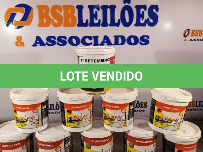 LOTE 173 - 10 QUILOS DE REJUNTAMENTO ACRÍLICO SUPER JUNTA. (NO ESTADO) ATENÇÃO! FAZER A VISITAÇÃO ANTES DE ARREMATAR, NÃO SABEMOS SE FUNCIONA. LEILÃO NÃO TEM GARANTIA E NEM DEVOLUÇÃO, SUJEITO A POSSÍVEIS AVARIAS VISÍVEIS/OCULTAS E/OU AUSÊNCIA DE COMPONENTES.
