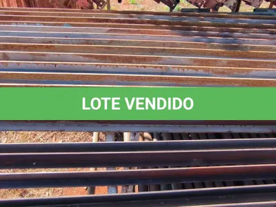LOTE 102 - 20 BARRAS EM FERRO T APX 5 METROS (NO ESTADO)