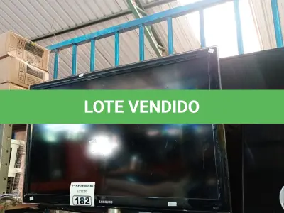 LOTE 182 - 02 TV’S MARCAS E MODELOS DIVERSOS PARA RETIRADA DE PEÇAS. (NO ESTADO) ATENÇÃO! FAZER A VISITAÇÃO ANTES DE ARREMATAR, NÃO SABEMOS SE FUNCIONA. LEILÃO NÃO TEM GARANTIA E NEM DEVOLUÇÃO, SUJEITO A POSSÍVEIS AVARIAS VISÍVEIS/OCULTAS E/OU AUSÊNCIA DE COMPONENTES.