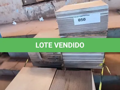 LOTE 050 - 01 LOTE COM PORCELANATO DIVERSOS /CITY CEMENT 60X60 ( 11CX, 4 PÇ) APROXIMADAMENTE 82,44M² (NO ESTADO)