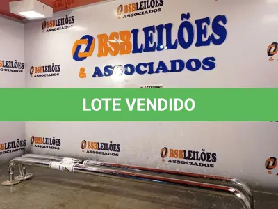 LOTE 138 - 02 BARRAS DE APOIO PARA BANHEIRO. (NO ESTADO) ATENÇÃO! FAZER A VISITAÇÃO ANTES DE ARREMATAR, NÃO SABEMOS SE FUNCIONA. LEILÃO NÃO TEM GARANTIA E NEM DEVOLUÇÃO, SUJEITO A POSSÍVEIS AVARIAS VISÍVEIS/OCULTAS E/OU AUSÊNCIA DE COMPONENTES.